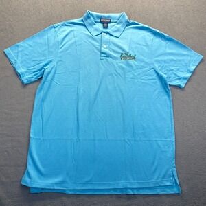 Lands End‎  Mens Size XLarge Blue Polo Shirt,Cotton